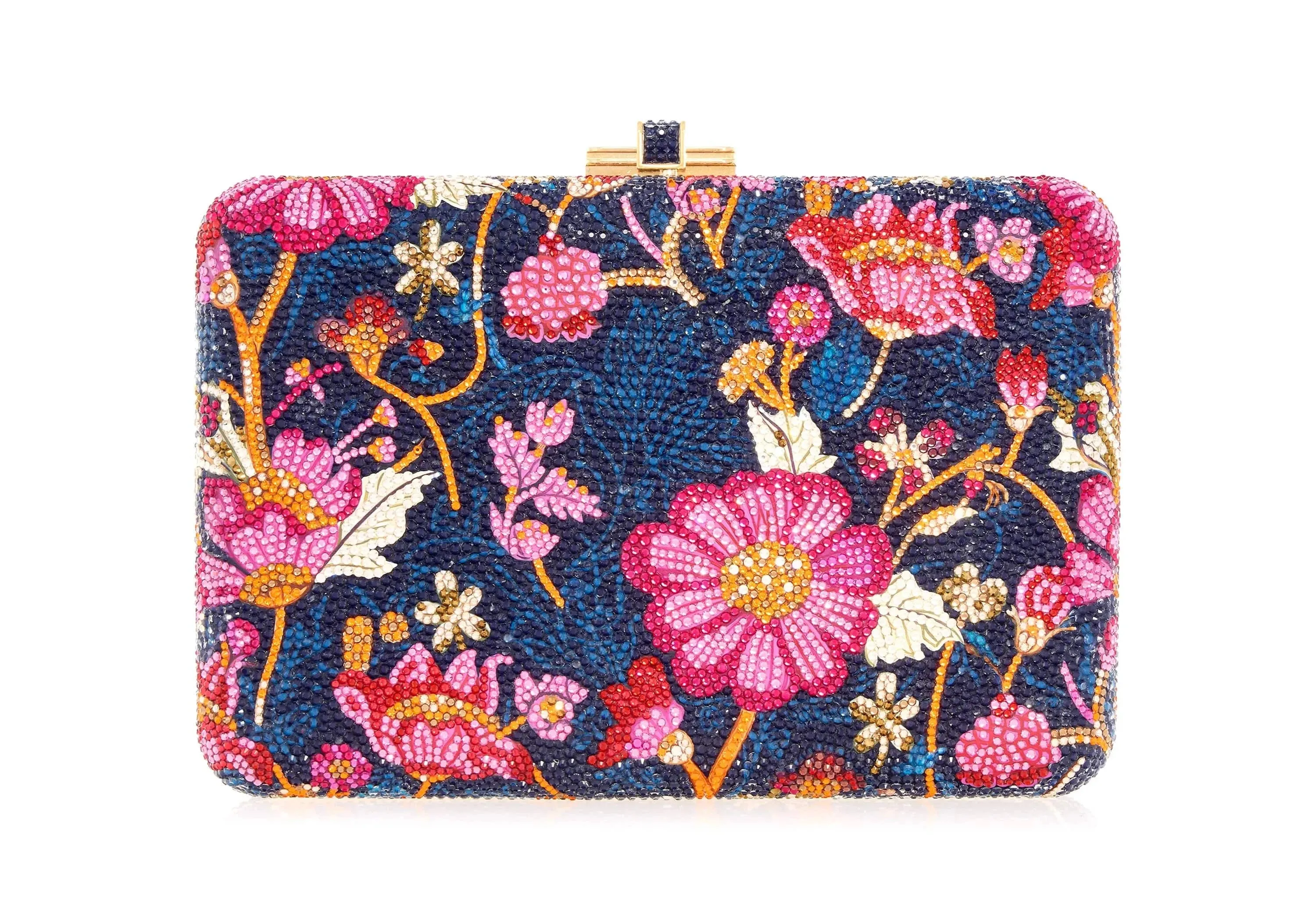 Slim Slide Crystal Brocade sold by Judith Leiber