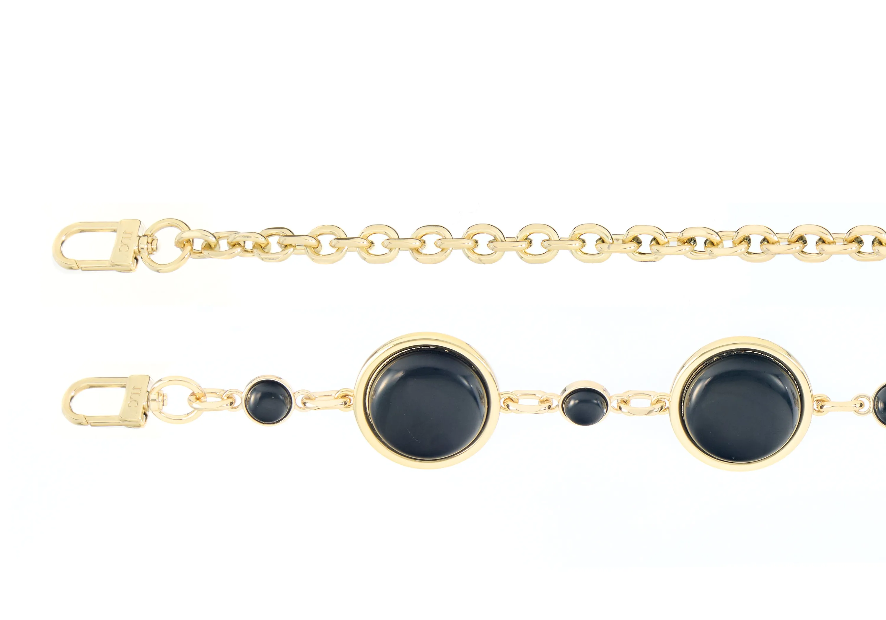 Isla Wicker Basket Semi-Precious Stones Black sold by Judith Leiber product image thumbnail 5