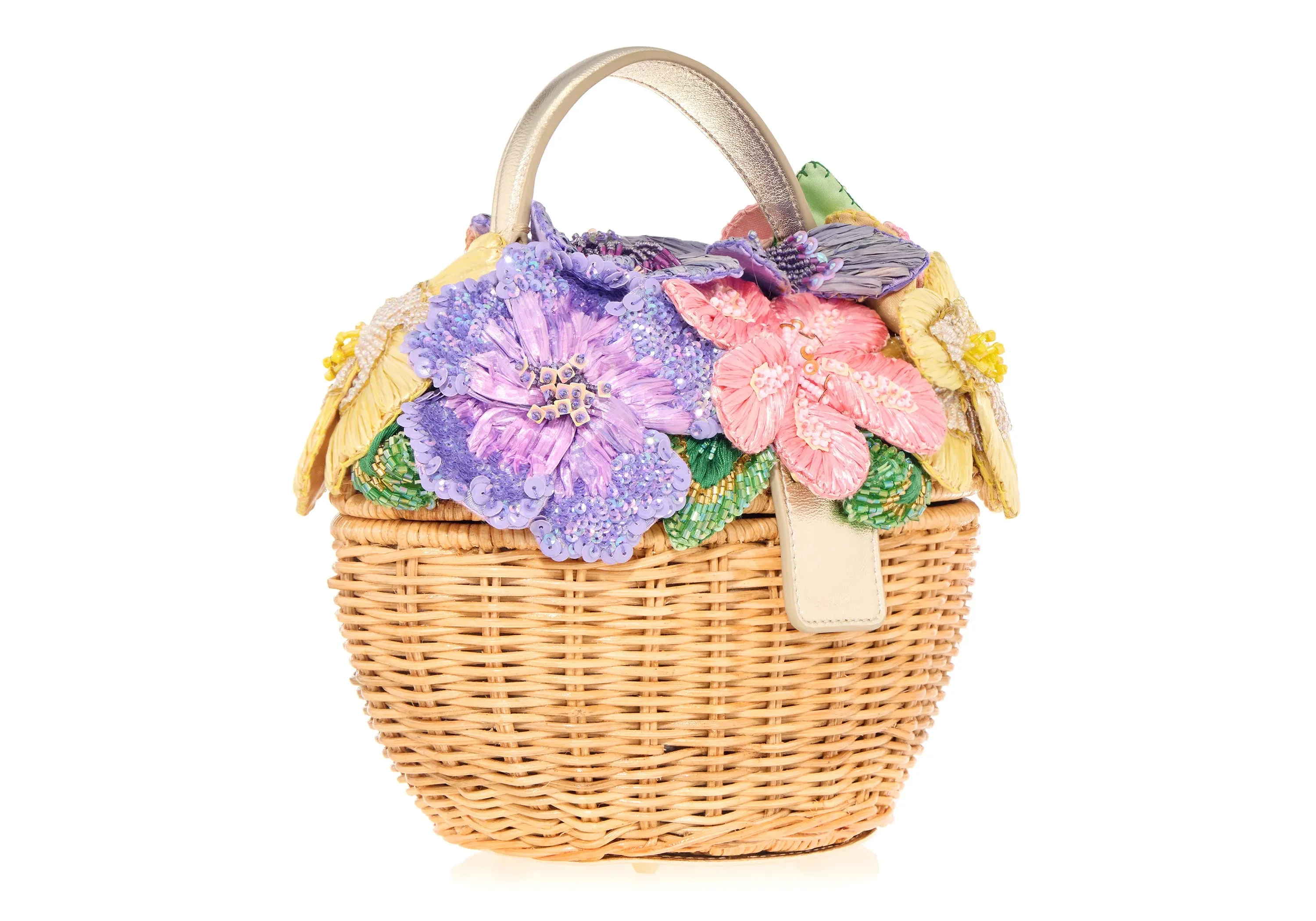 Dorothy Basket Flower Bouquet Natural sold by Judith Leiber product image thumbnail 2