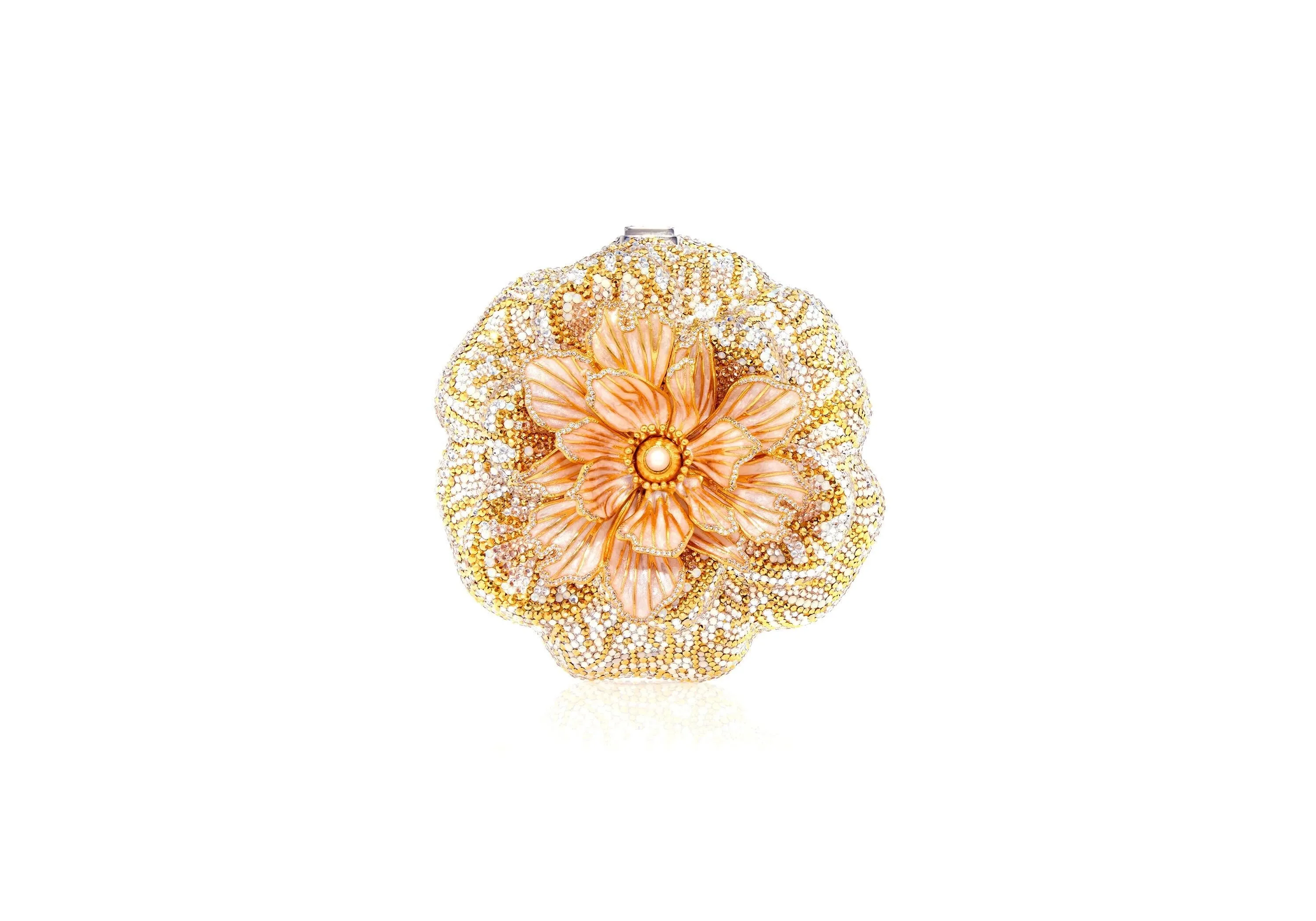 Magnolia Florent Golden sold by Judith Leiber