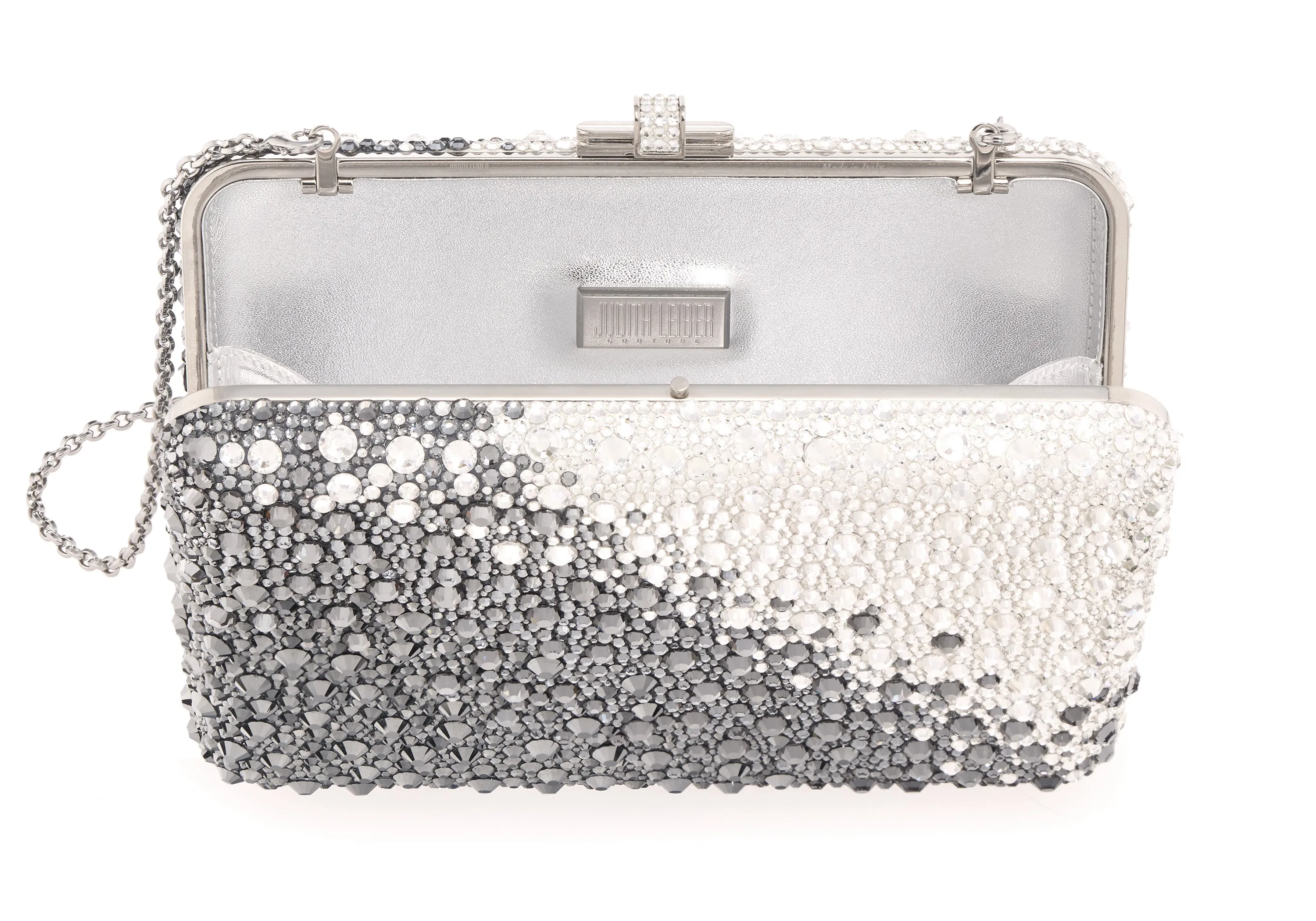 Slim Slide Gradient Caviar Gray sold by Judith Leiber product image thumbnail 2