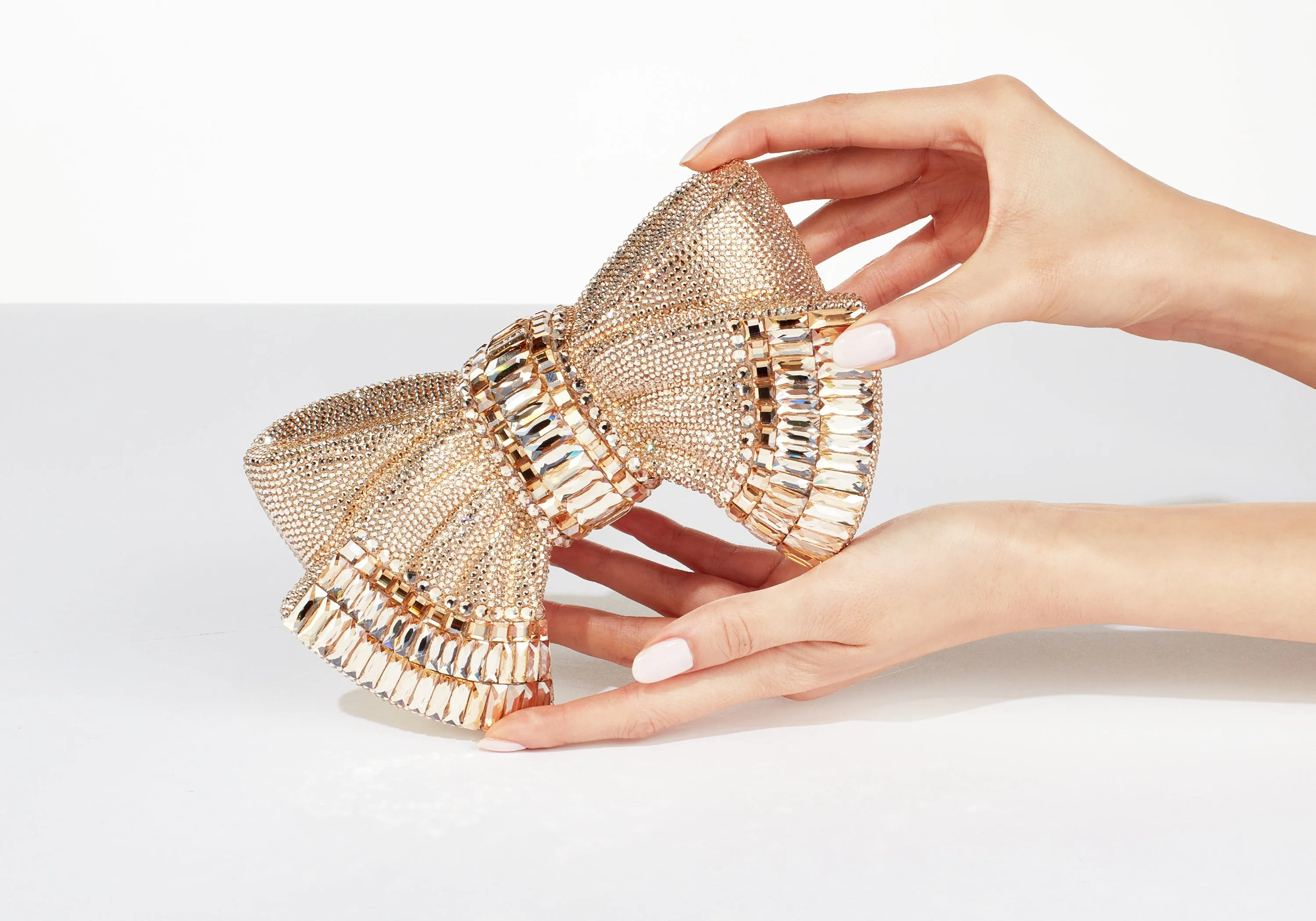 Bow Deco Gems Champagne sold by Judith Leiber product image thumbnail 2