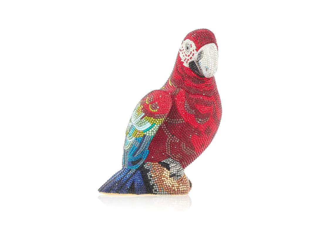 Parrot Scarlet made by Judith Leiber
