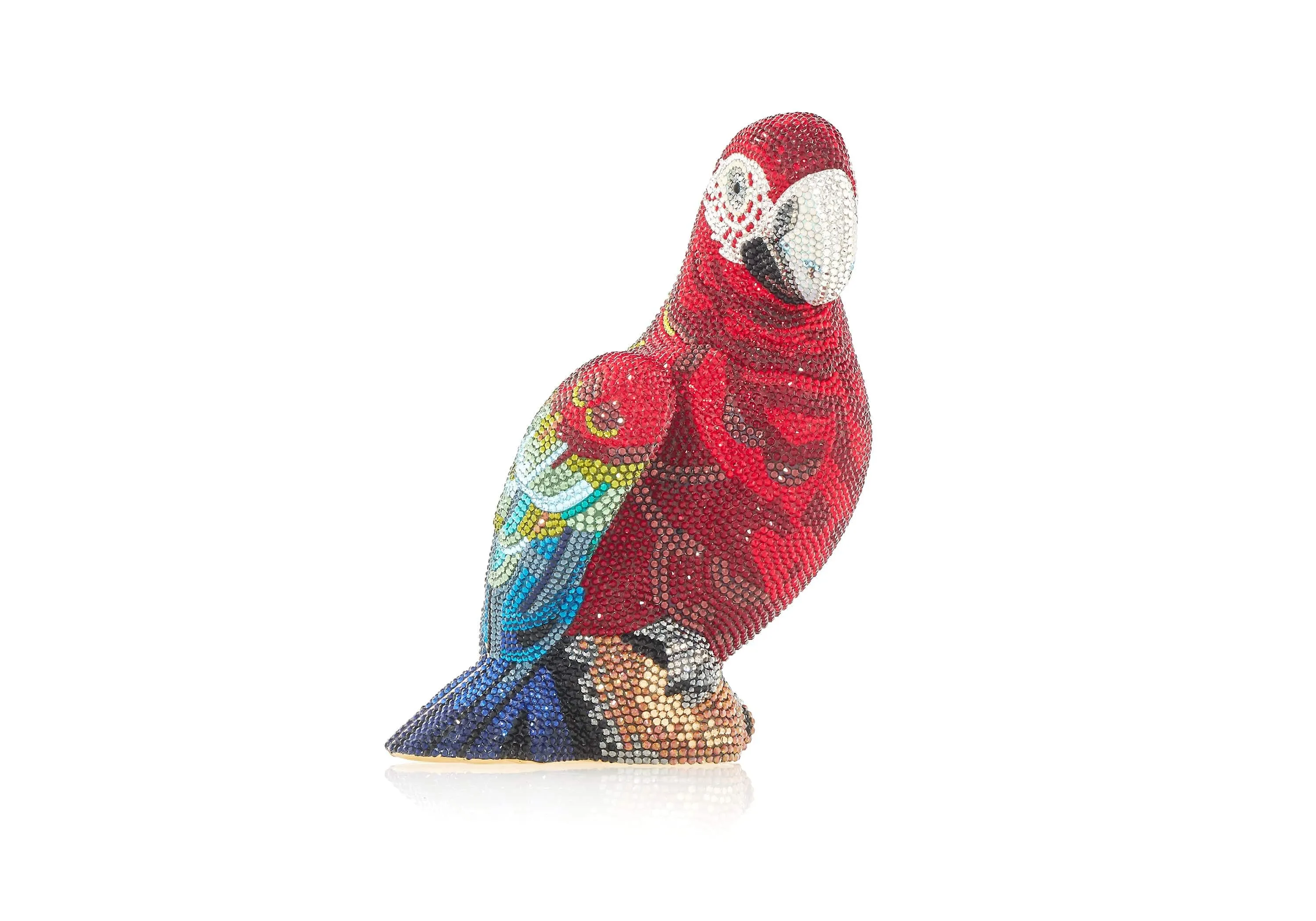 Parrot Scarlet sold by Judith Leiber