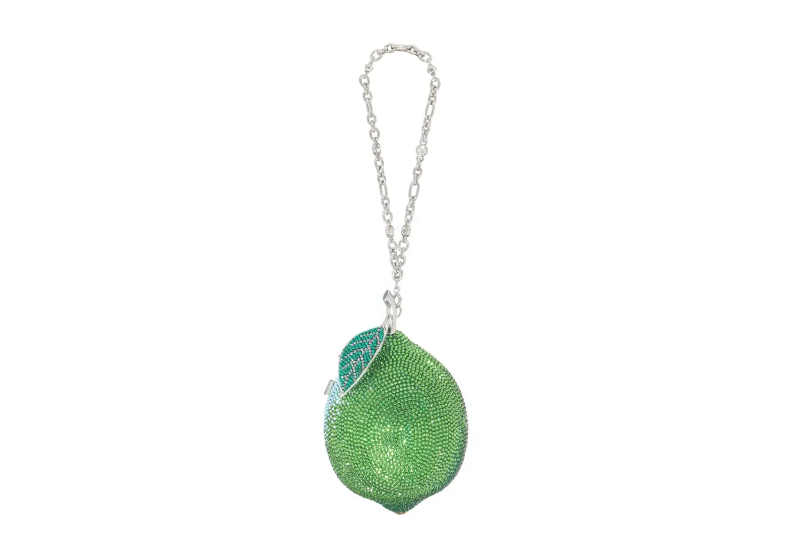 Citron Lime made by Judith Leiber