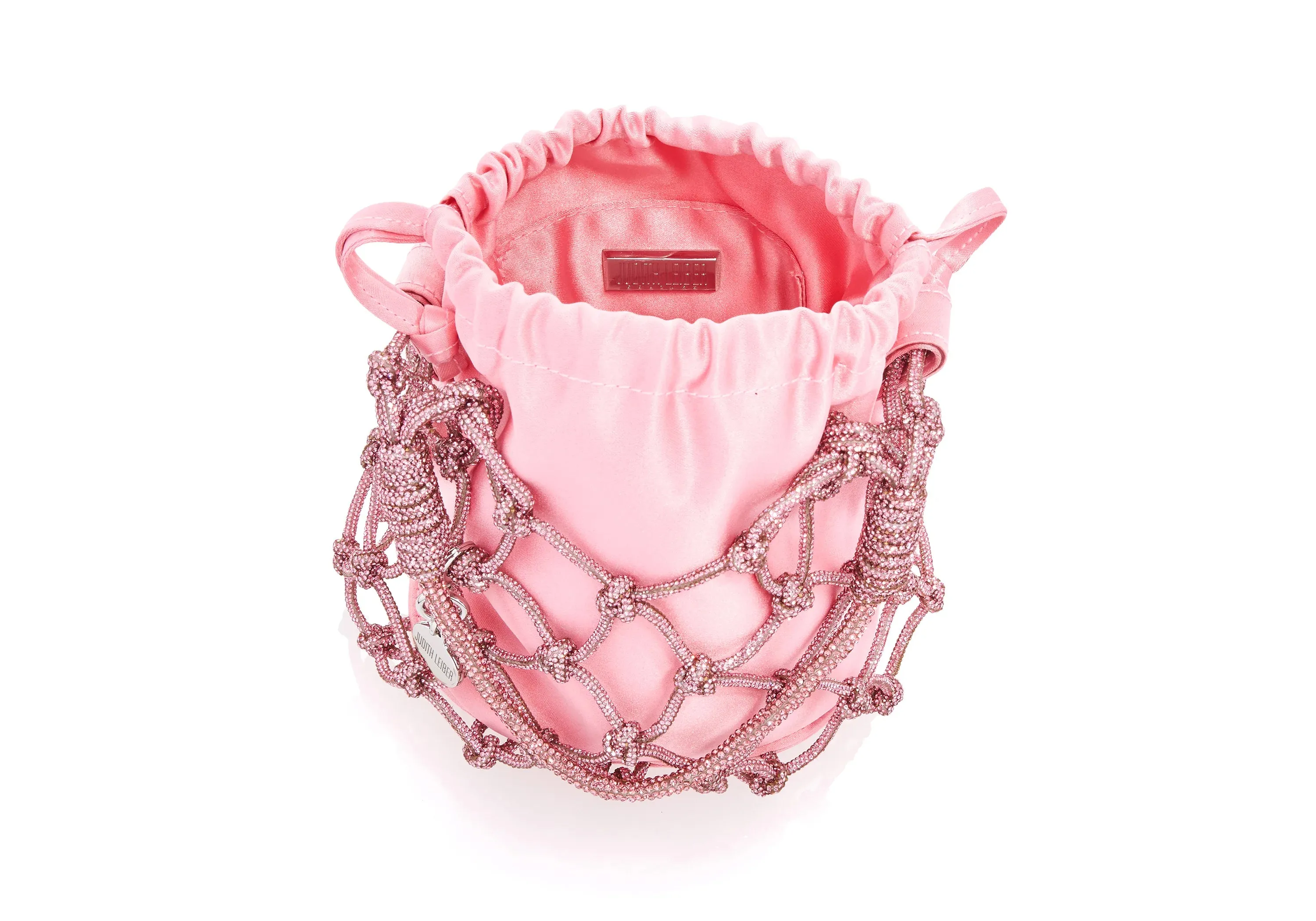 Sparkle Net Pouch Pink sold by Judith Leiber product image thumbnail 3