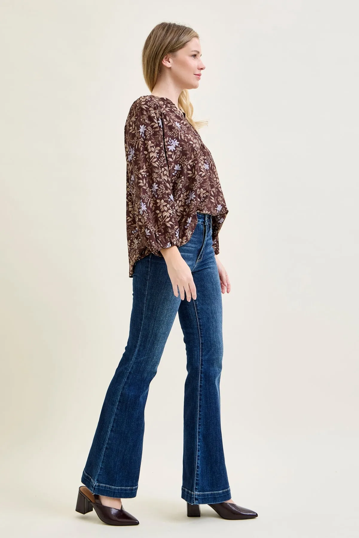 Jasmine High Rise Flare Affair sold by Judy Blue product image thumbnail 3
