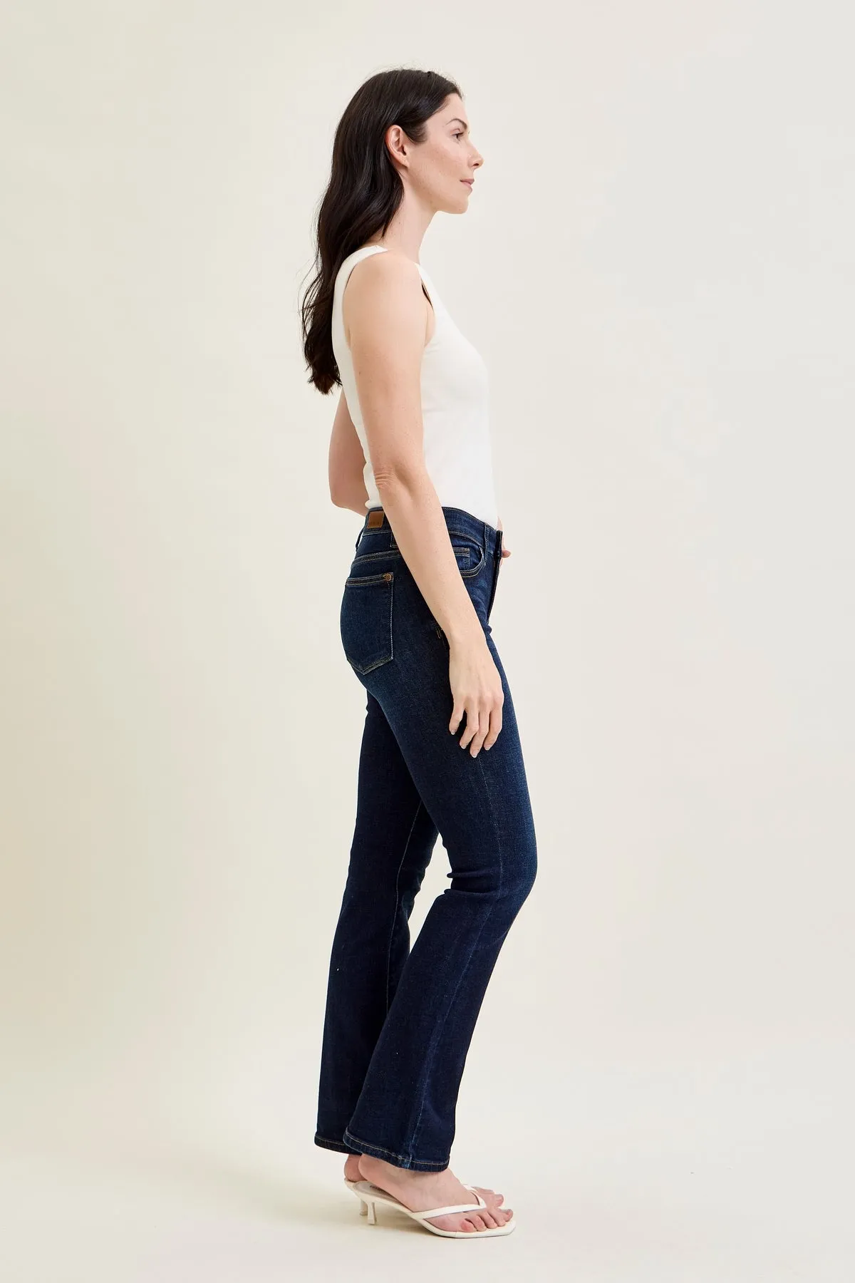 Elsy Whiskered Bootcut Jeans (32" Inseam) sold by Judy Blue product image thumbnail 5