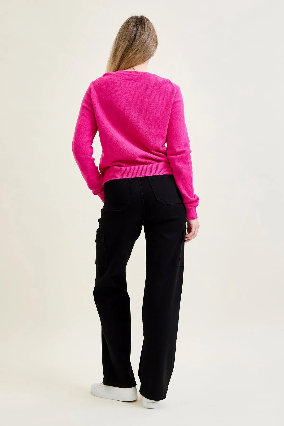 Krystal High Rise Cargo Wide Leg sold by Judy Blue product image thumbnail 3