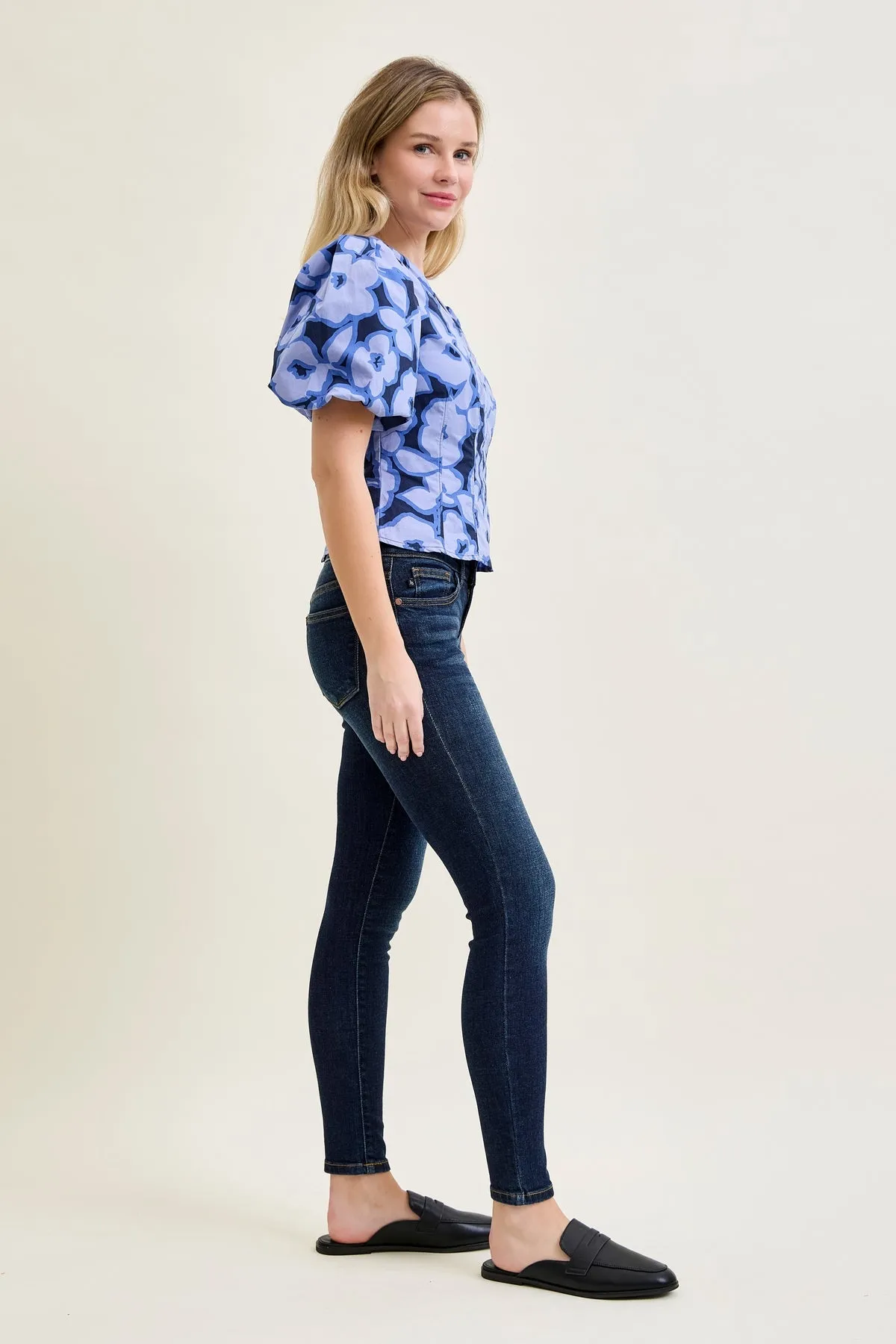 Fate Handsand Resin Wash Skinny Jeans sold by Judy Blue product image thumbnail 2