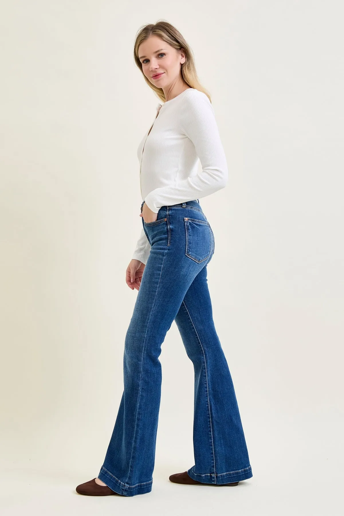 Penny Wide Hem Flare Jeans sold by Judy Blue product image thumbnail 3