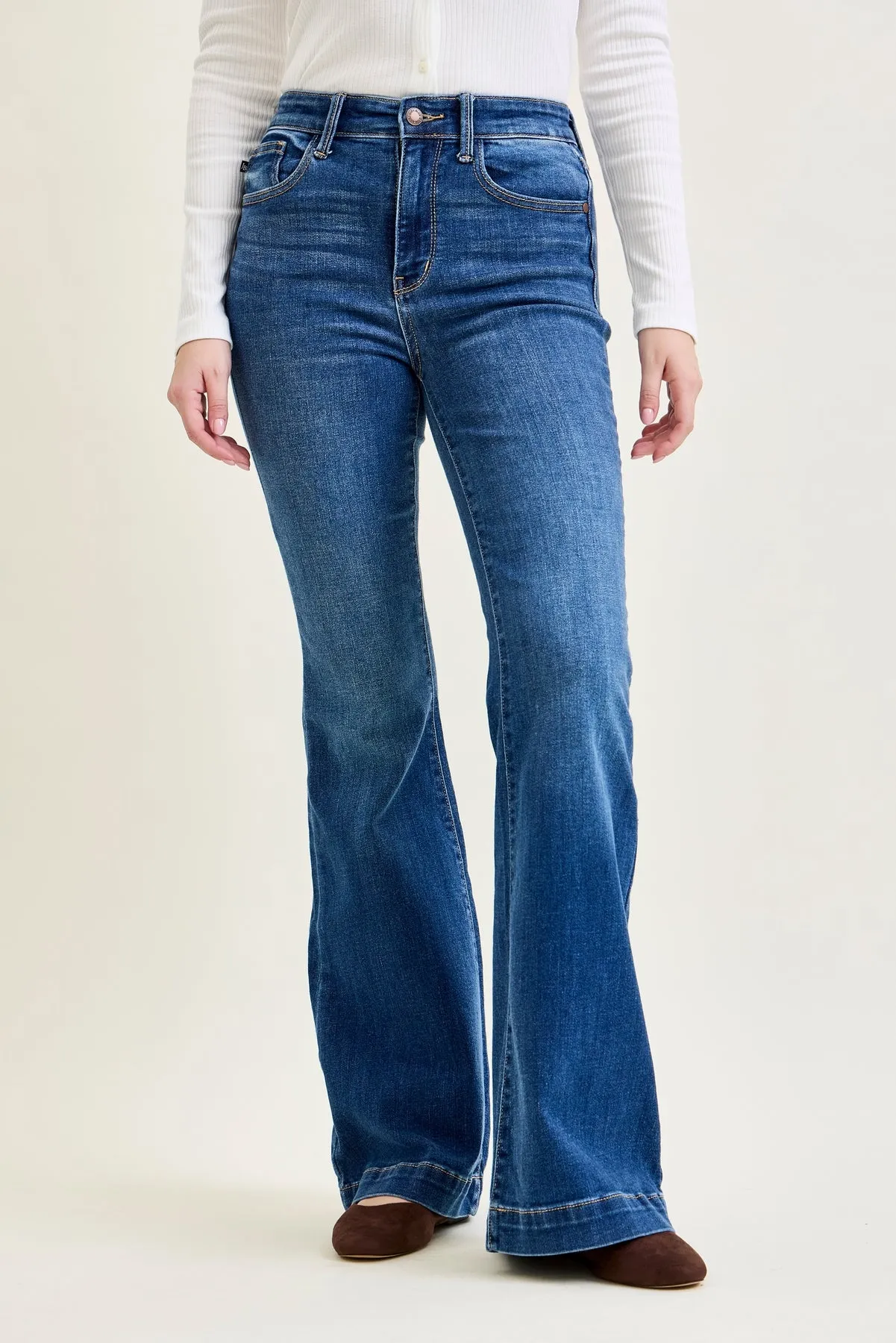 Penny Wide Hem Flare Jeans sold by Judy Blue product image thumbnail 5