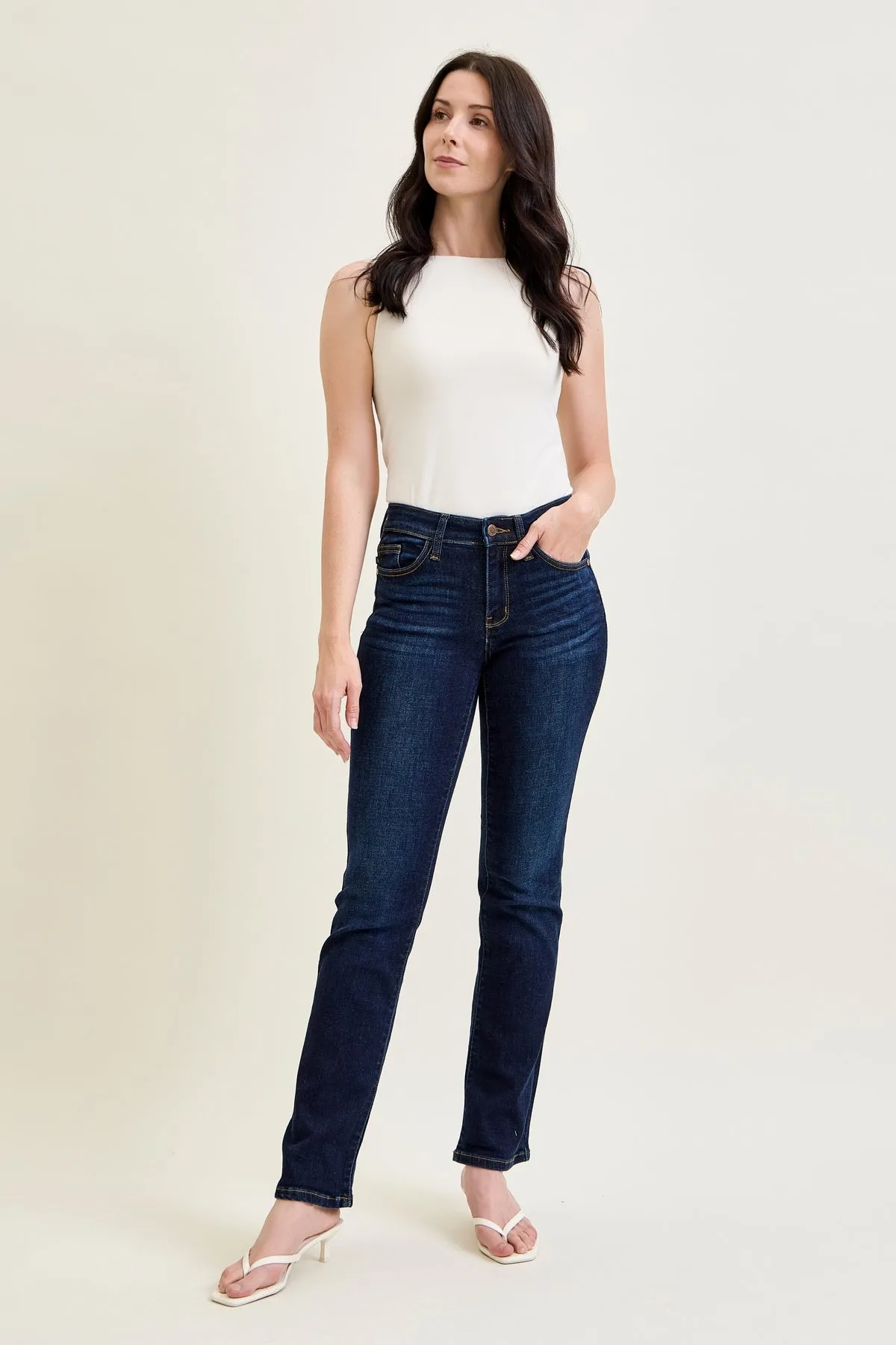 Elsy Whiskered Bootcut Jeans sold by Judy Blue product image thumbnail 2