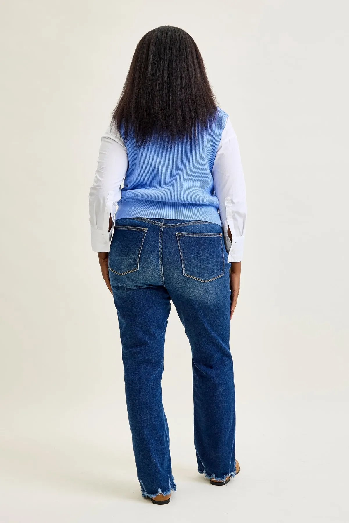 Daisy Non-Distressed Hem Bootcut Jeans - PLUS sold by Judy Blue product image thumbnail 5