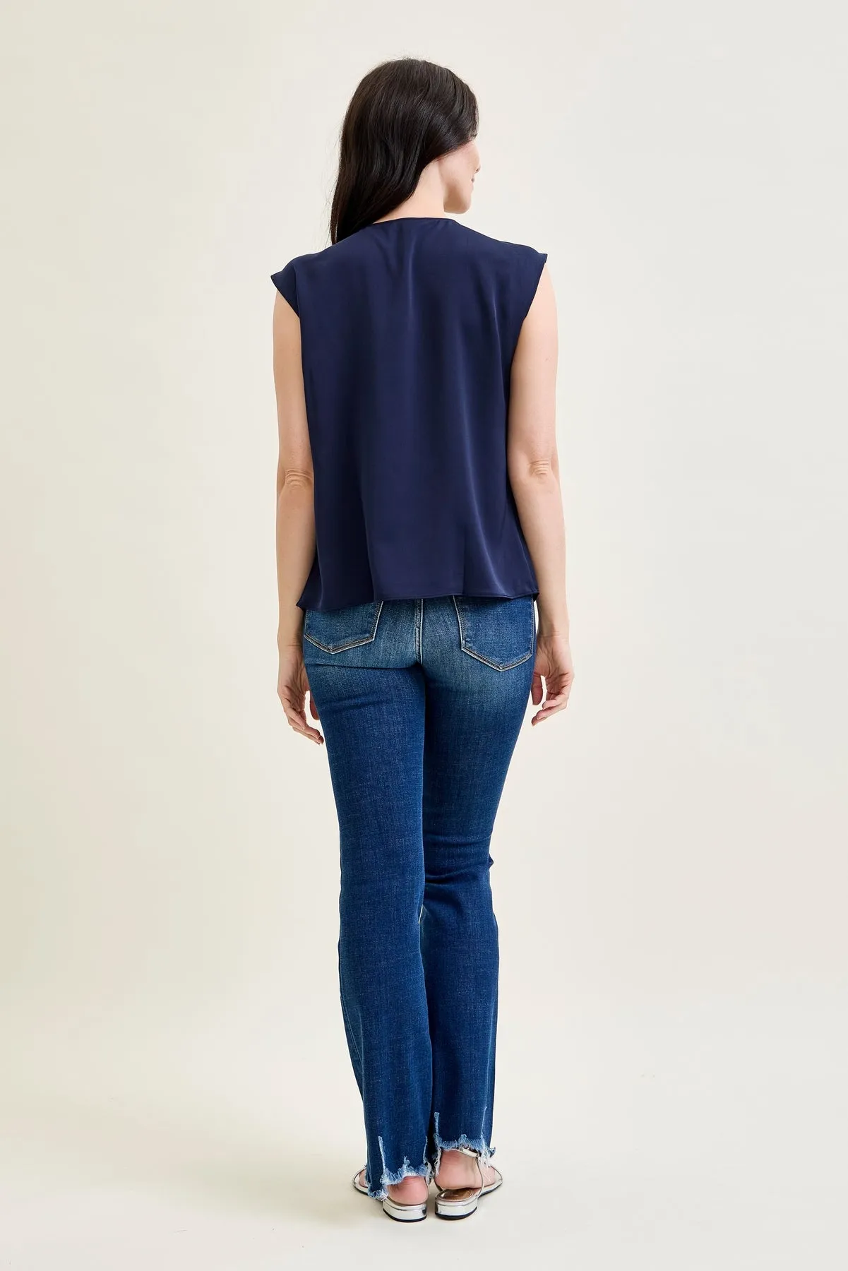 Daisy Distressed Hem Bootcut Jeans sold by Judy Blue product image thumbnail 5