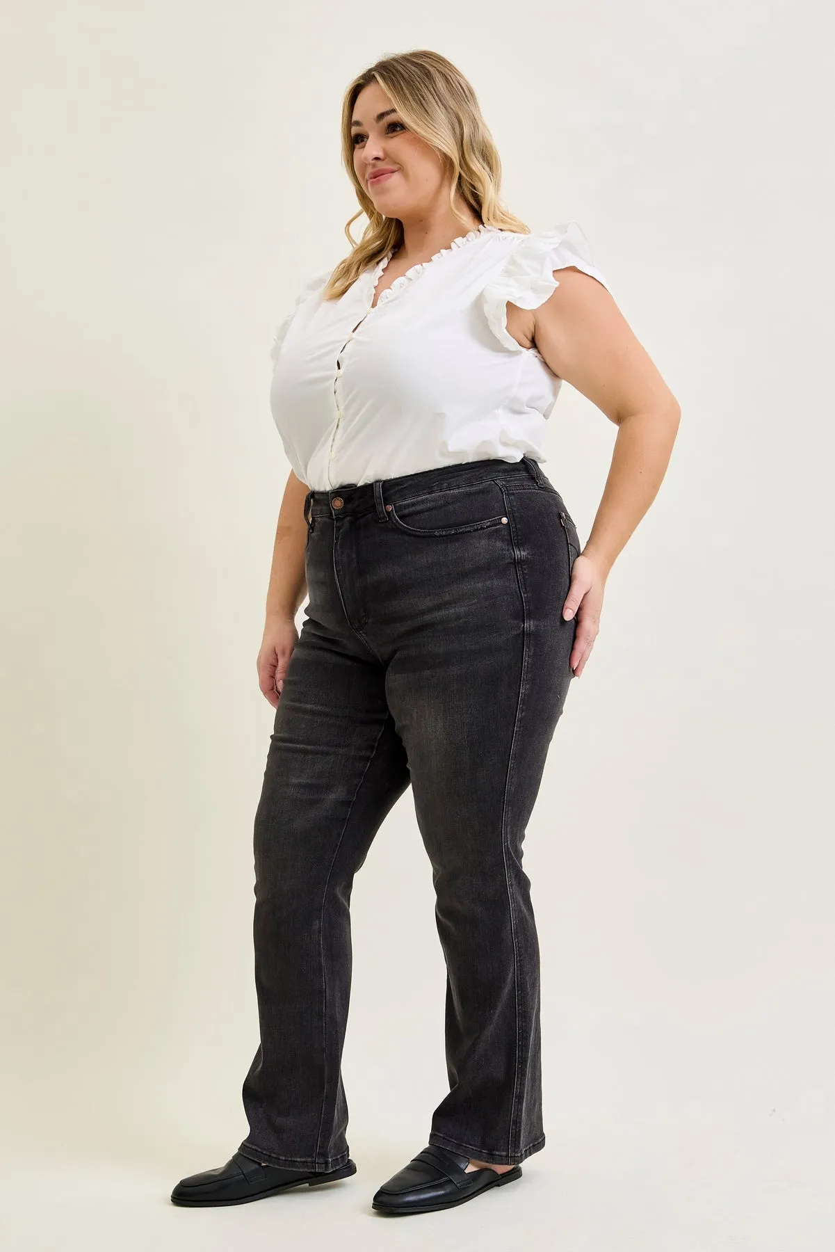 Daisy Tummy Control Bootcut - PLUS sold by Judy Blue product image thumbnail 2