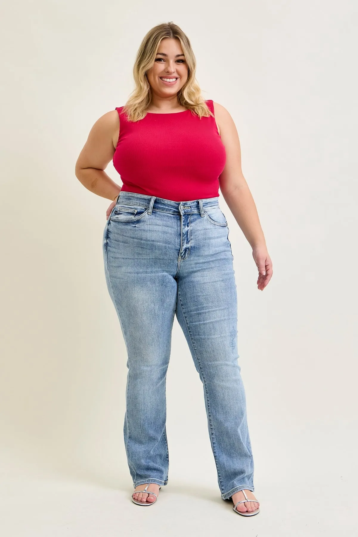 Daisy Bootcut Jeans - PLUS sold by Judy Blue product image thumbnail 3