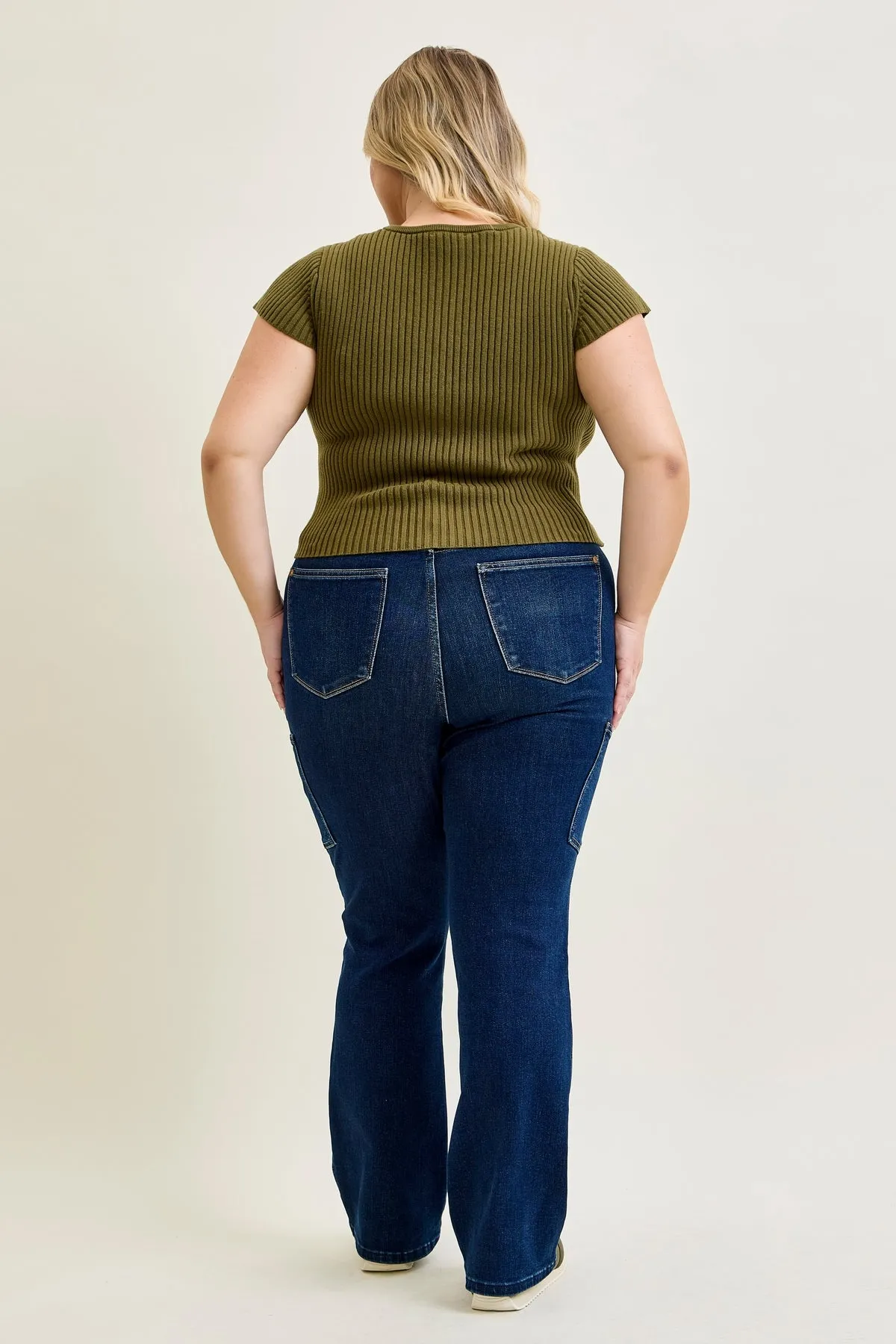 Daisy Cargo Bootcut Jeans - PLUS sold by Judy Blue product image thumbnail 5