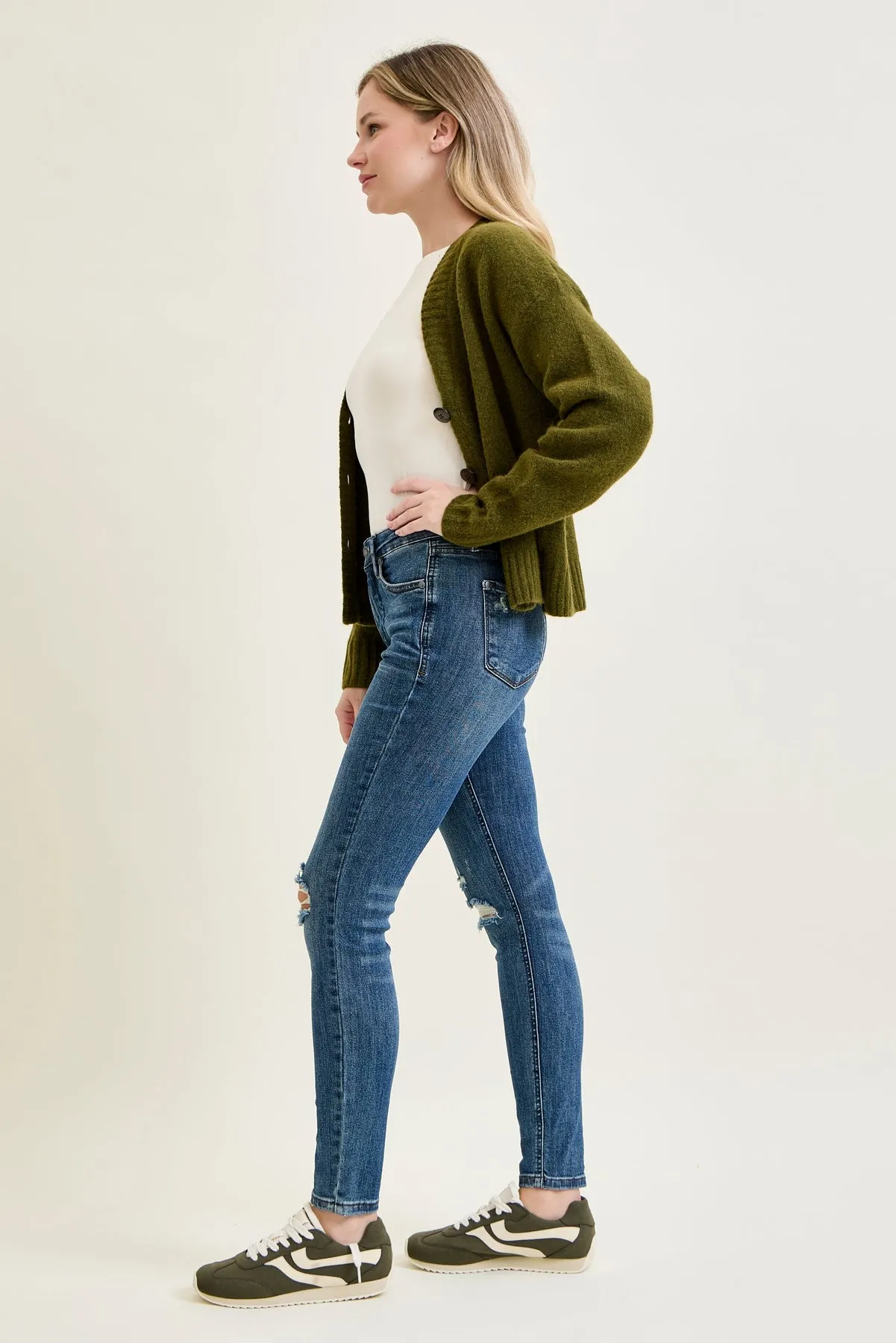 Sienna Tummy Control Distressed Skinny sold by Judy Blue product image thumbnail 3