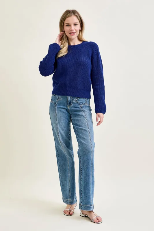 Lux Wide Legs with Starry Flair made by Judy Blue