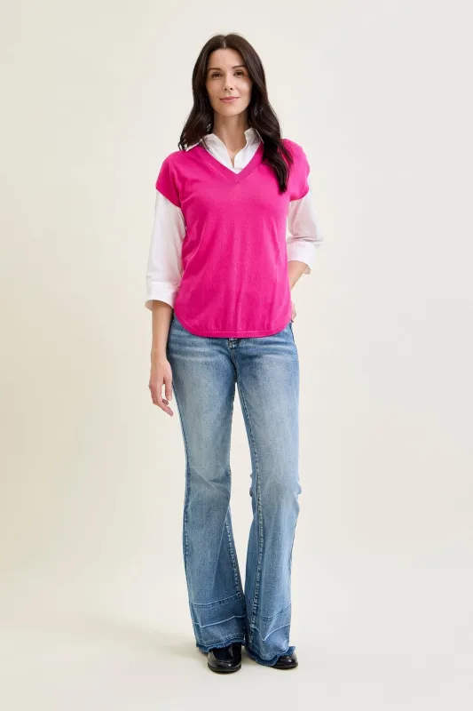 Charlotte Tummy Control Release Hem Flare made by Judy Blue