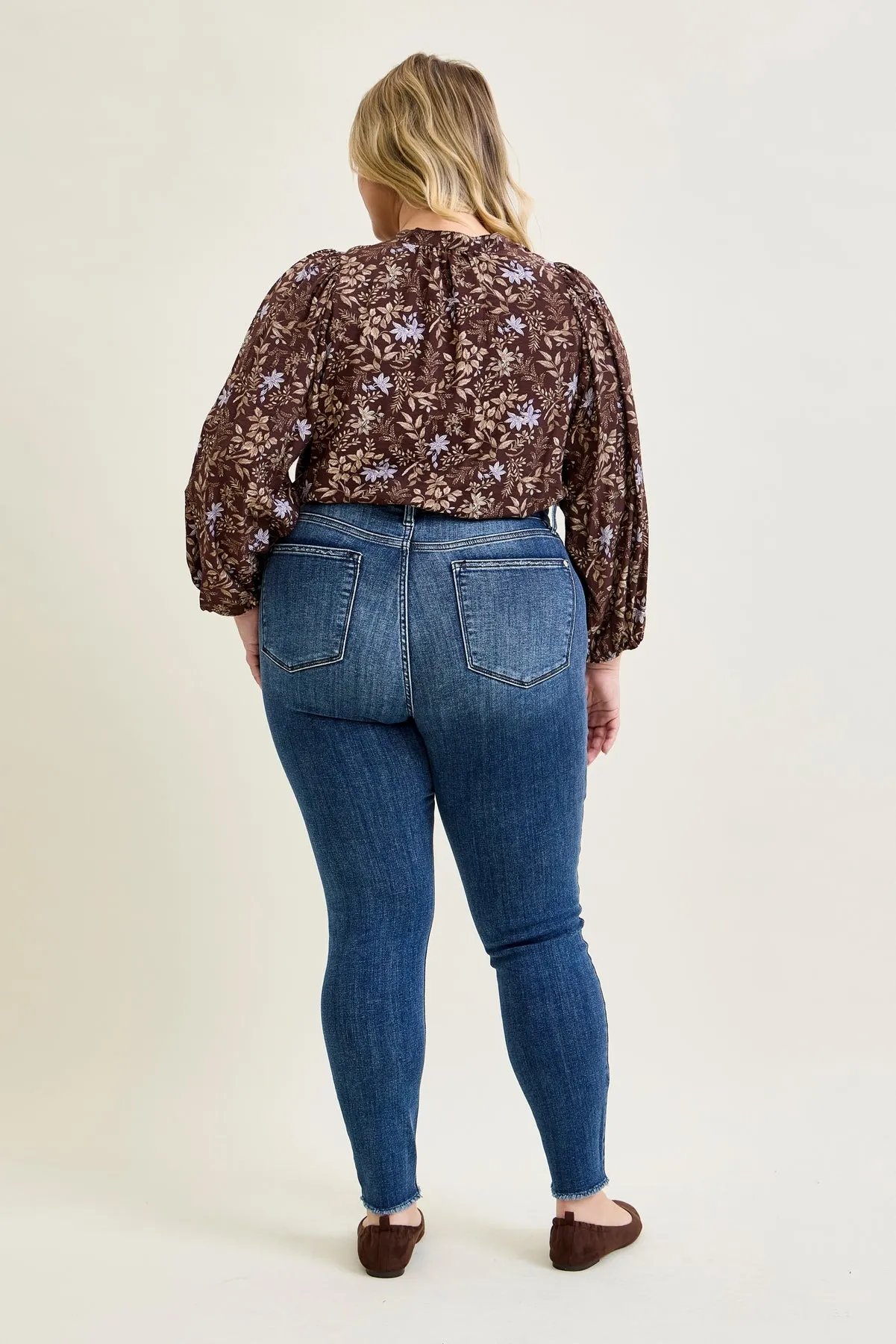 Sienna Skinny Jeans with Rips - PLUS sold by Judy Blue product image thumbnail 4