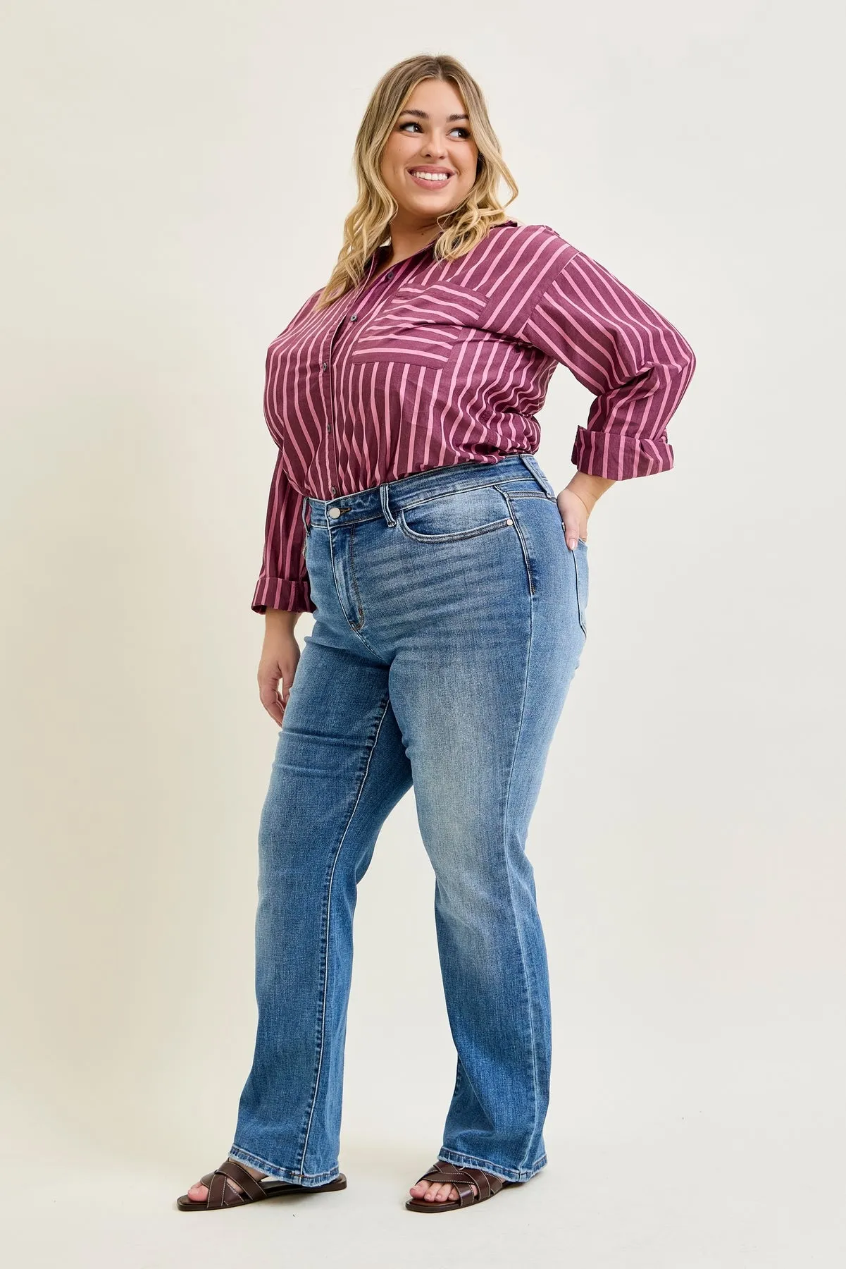 Daisy Vintage Bootcut - PLUS sold by Judy Blue product image thumbnail 3