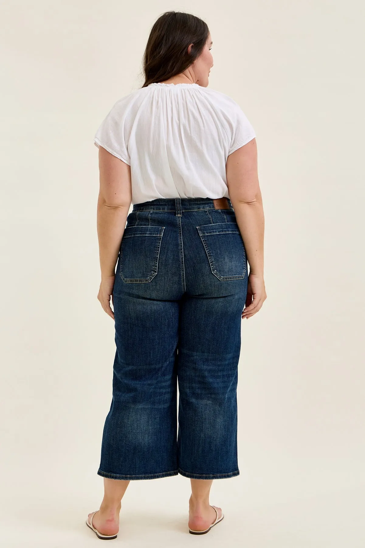 Dottie Utility Wide Crop - PLUS sold by Judy Blue product image thumbnail 4