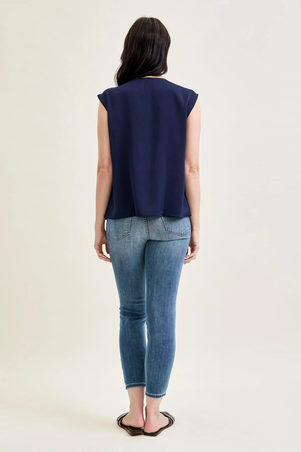 Angie Relaxed Fit Bleach Splash Cropped sold by Judy Blue product image thumbnail 5