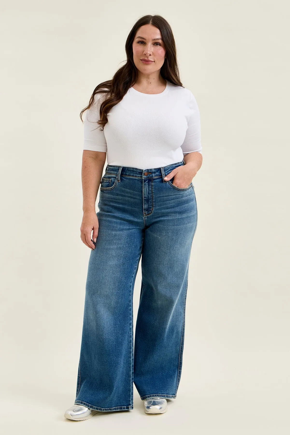 Lux Retro Wide - PLUS sold by Judy Blue product image thumbnail 3