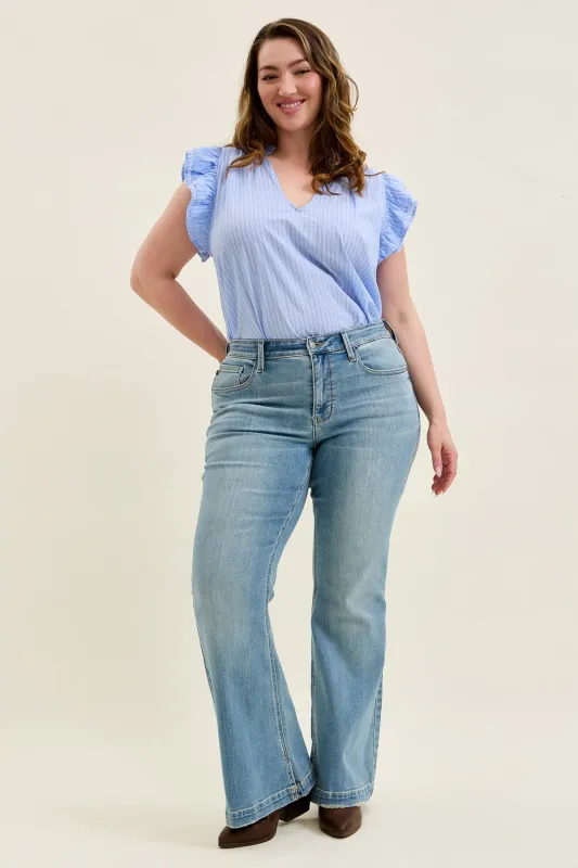 Multi Inseam Charlotte Flare (Standard Inseam) - PLUS made by Judy Blue