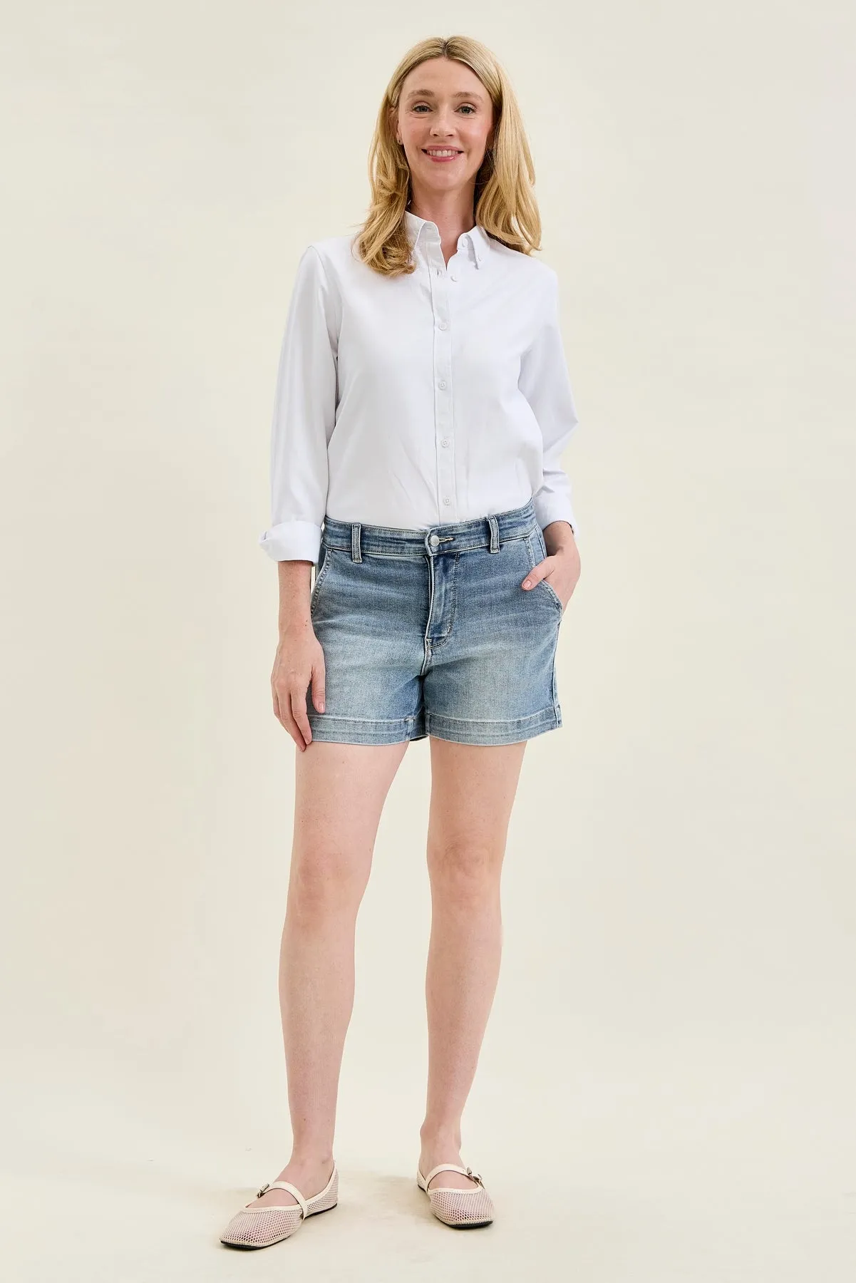 Margo Tailored Shorts sold by Judy Blue product image thumbnail 2