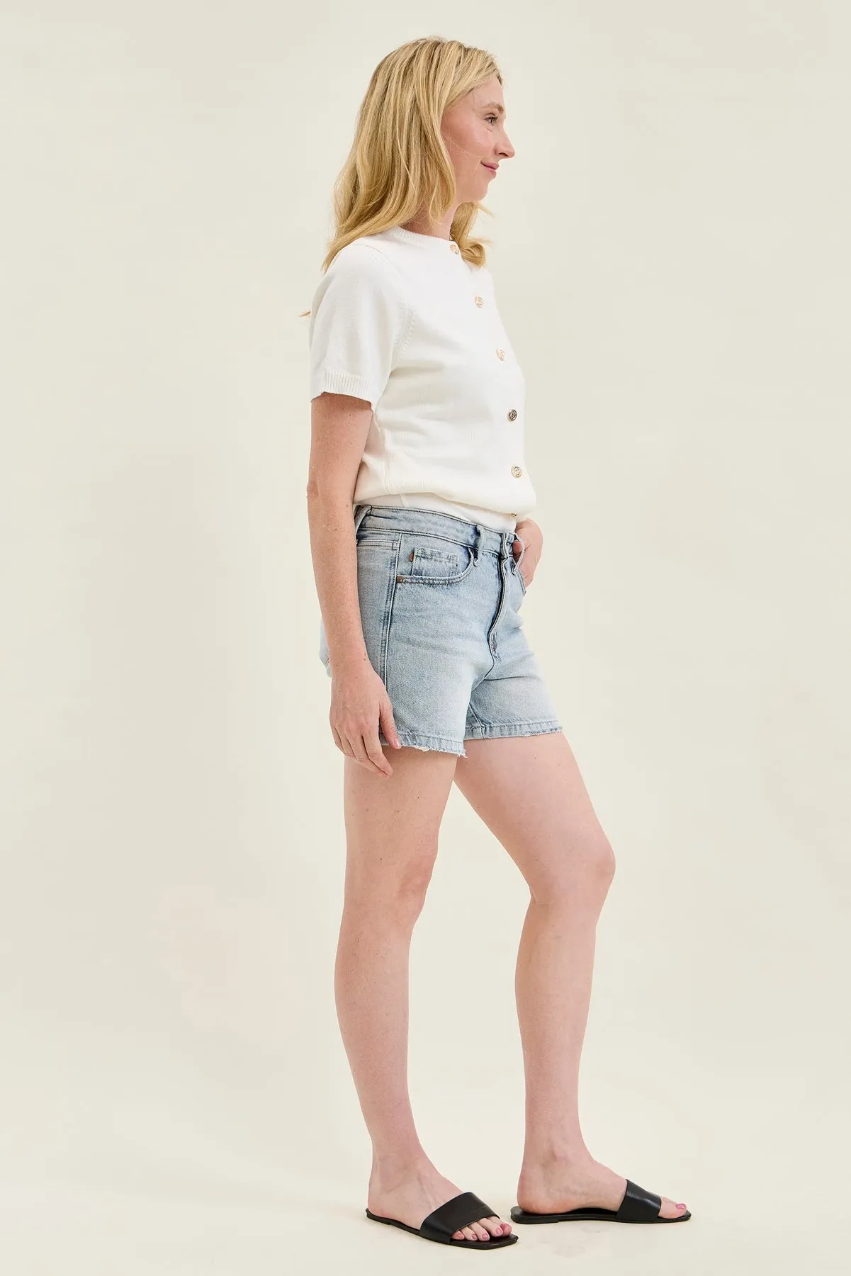 Maggie Rigid Magic Shorts sold by Judy Blue product image thumbnail 5