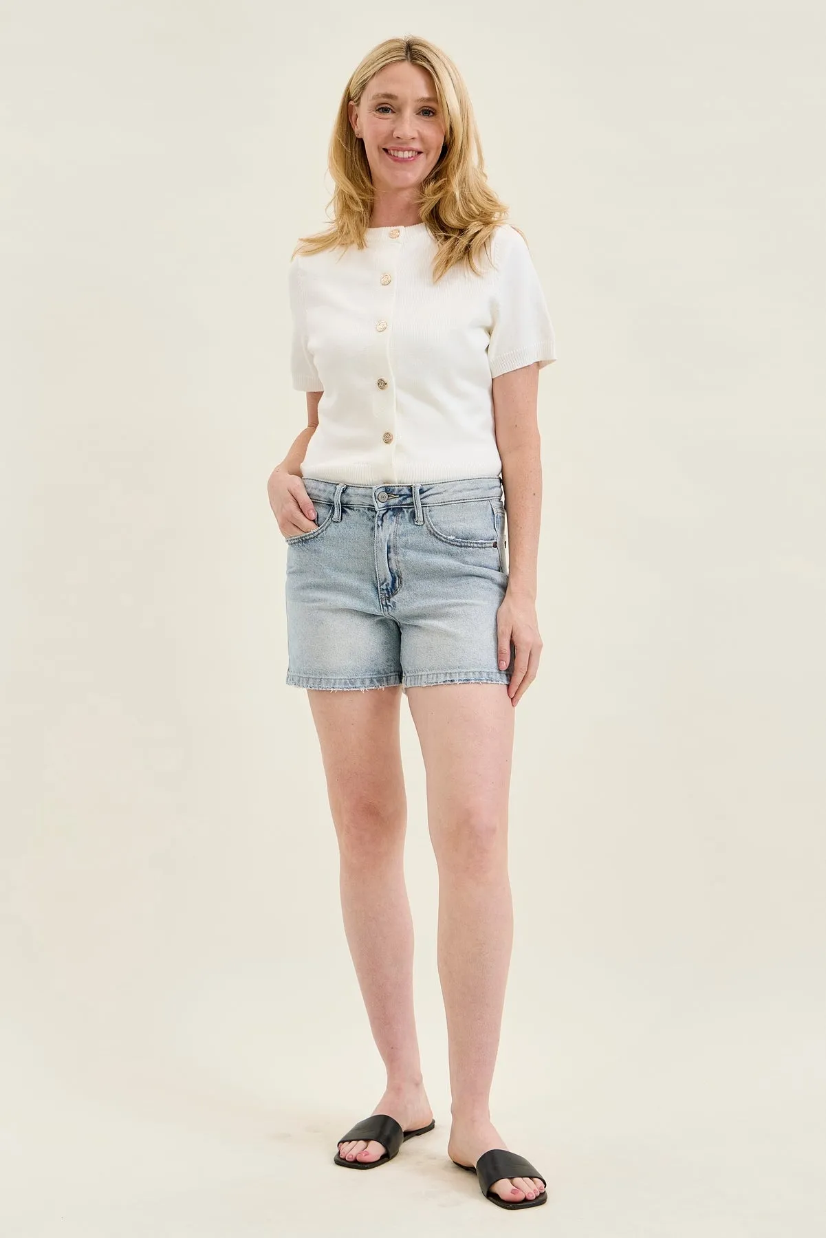Maggie Rigid Magic Shorts sold by Judy Blue