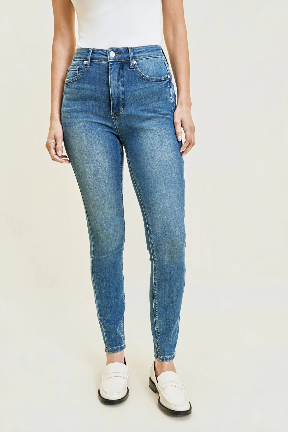 Sienna Tummy Control Classic Skinny Jeans sold by Judy Blue product image thumbnail 4