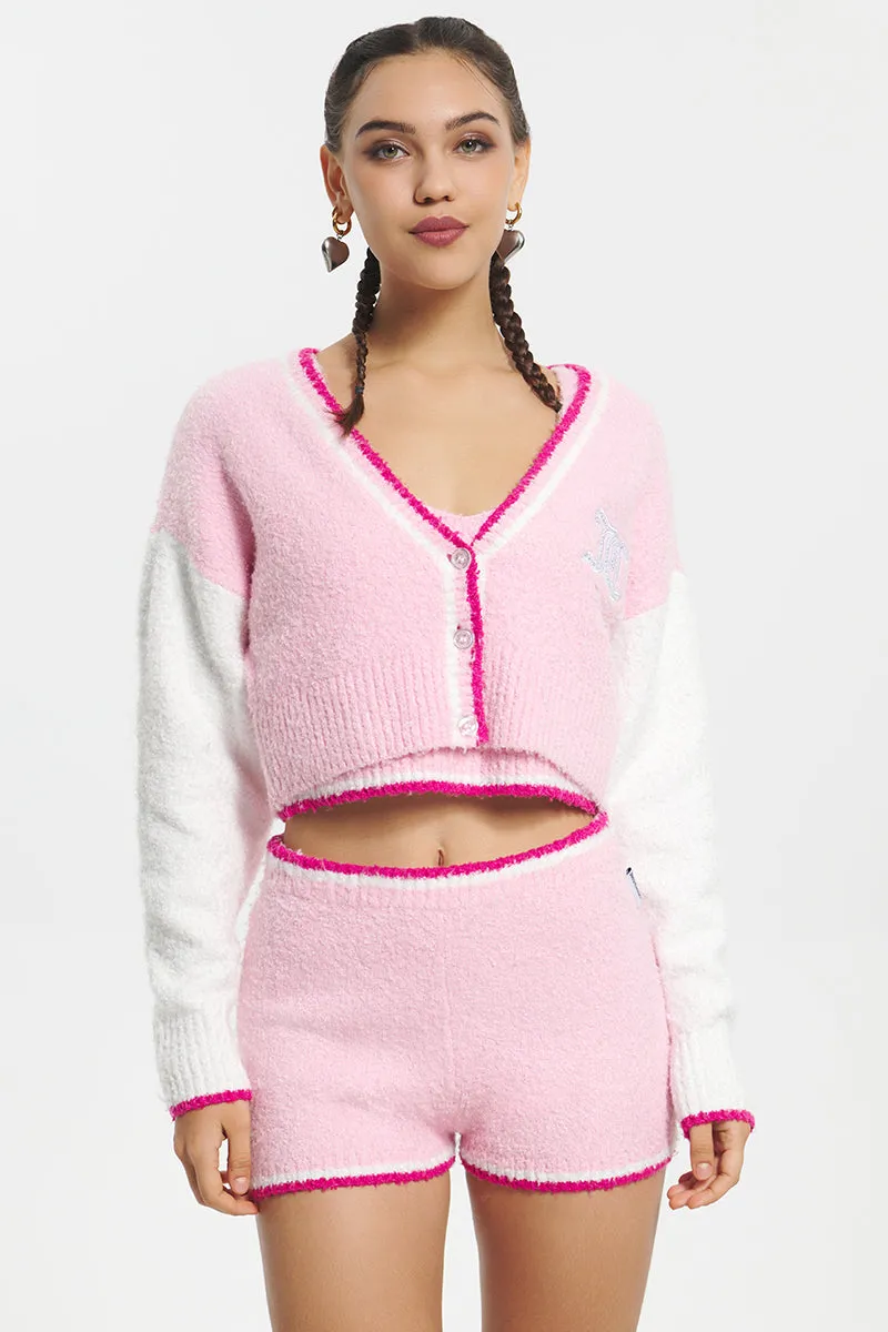 Varsity Knit Cardigan sold by Juicy Couture