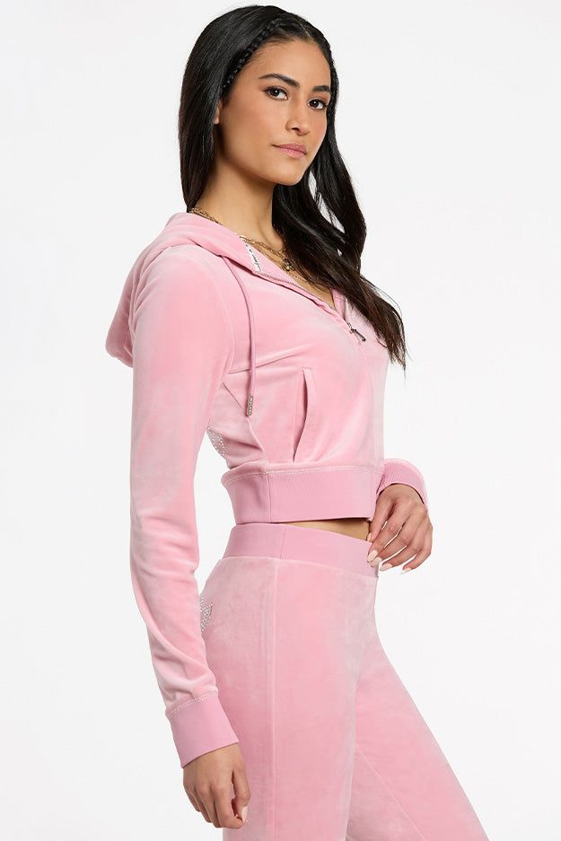 OG Big Bling Velour Hoodie sold by Juicy Couture product image thumbnail 5