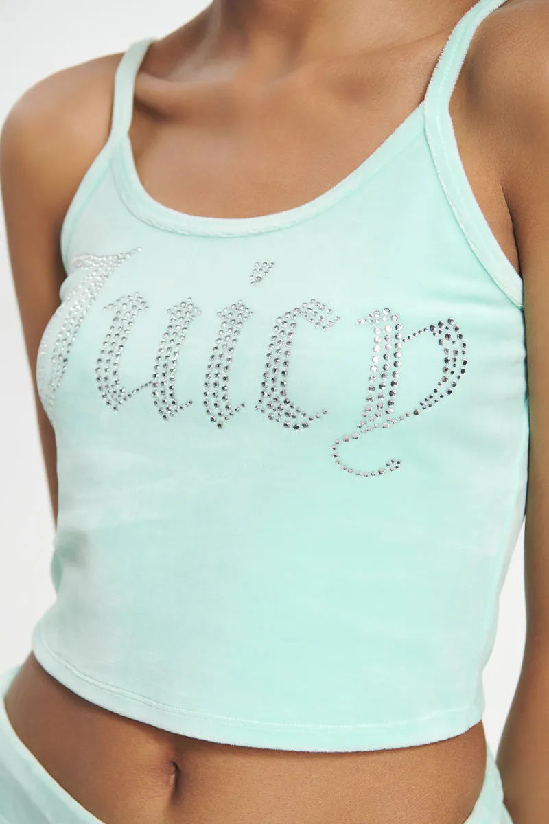 Big Bling Velour Tank Top sold by Juicy Couture product image thumbnail 5