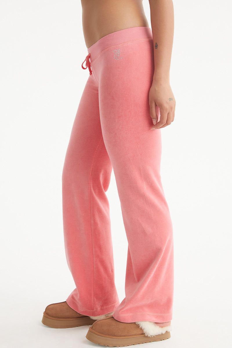 Malibu Small Bling Cotton Velour Track Pants sold by Juicy Couture product image thumbnail 2