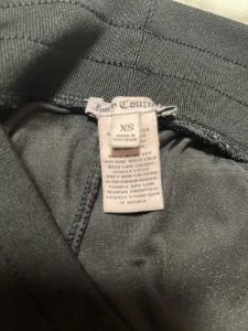 Black Velour Cinched Jogger Pants —REJUICED sold by Juicy Couture