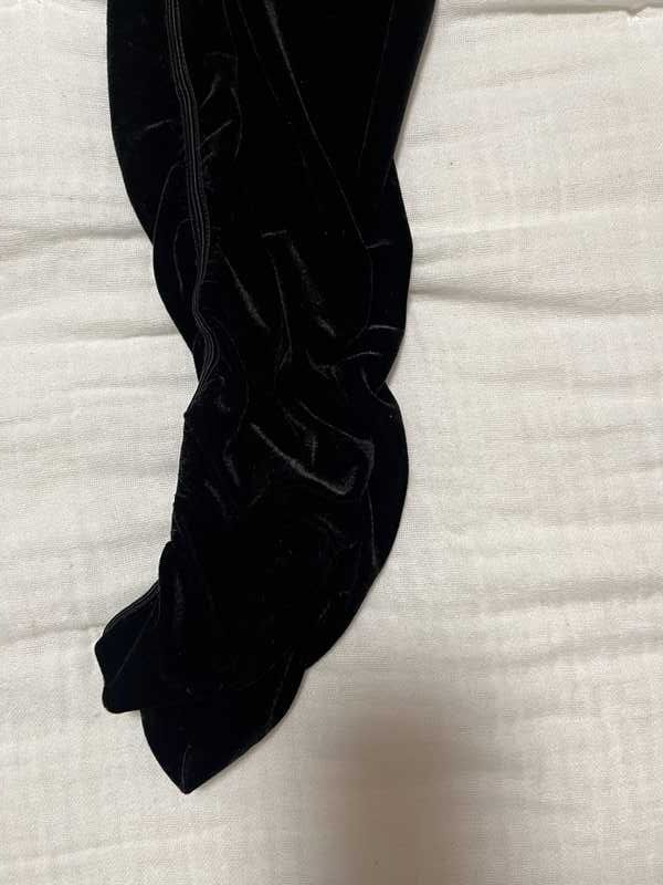 Black Velour Cinched Jogger Pants —REJUICED sold by Juicy Couture product image thumbnail 2