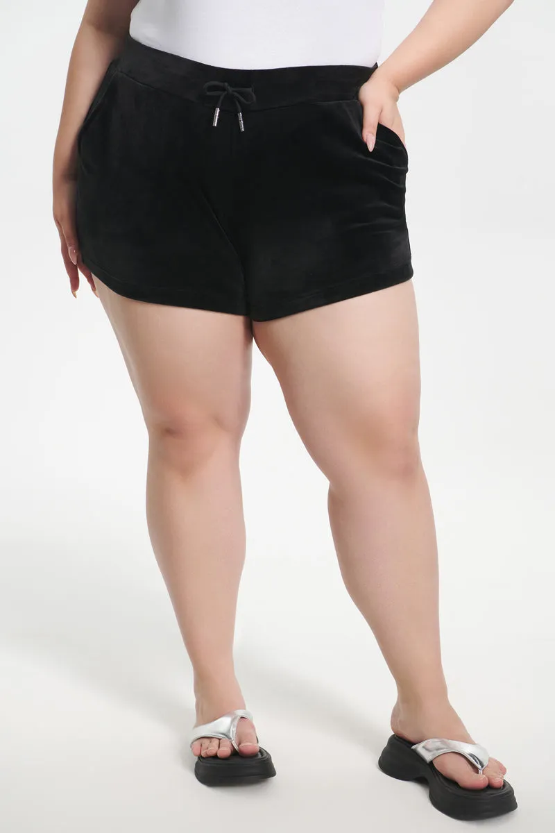 Plus-Size Big Bling Velour Shorts sold by Juicy Couture product image thumbnail 2