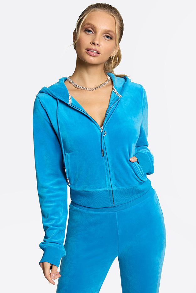 OG Big Bling Velour Hoodie sold by Juicy Couture product image thumbnail 3