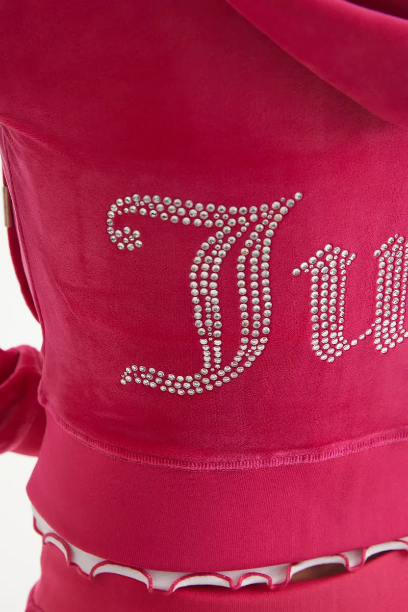 OG Big Bling Velour Hoodie sold by Juicy Couture product image thumbnail 4