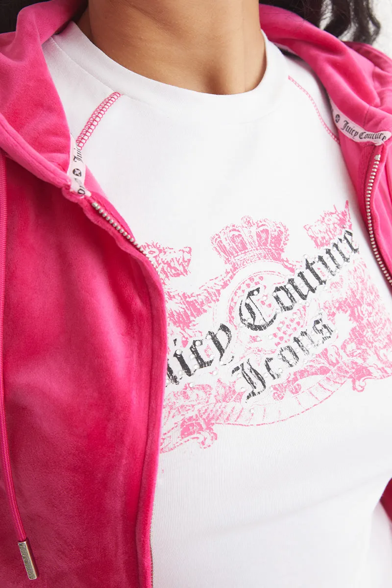 OG Big Bling Velour Hoodie sold by Juicy Couture product image thumbnail 5