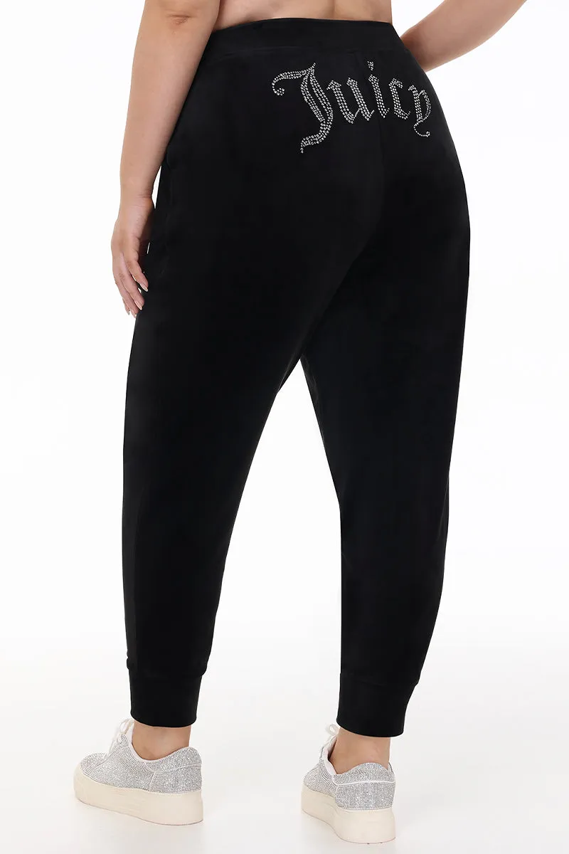 Plus-Size Big Bling Velour Jogger sold by Juicy Couture