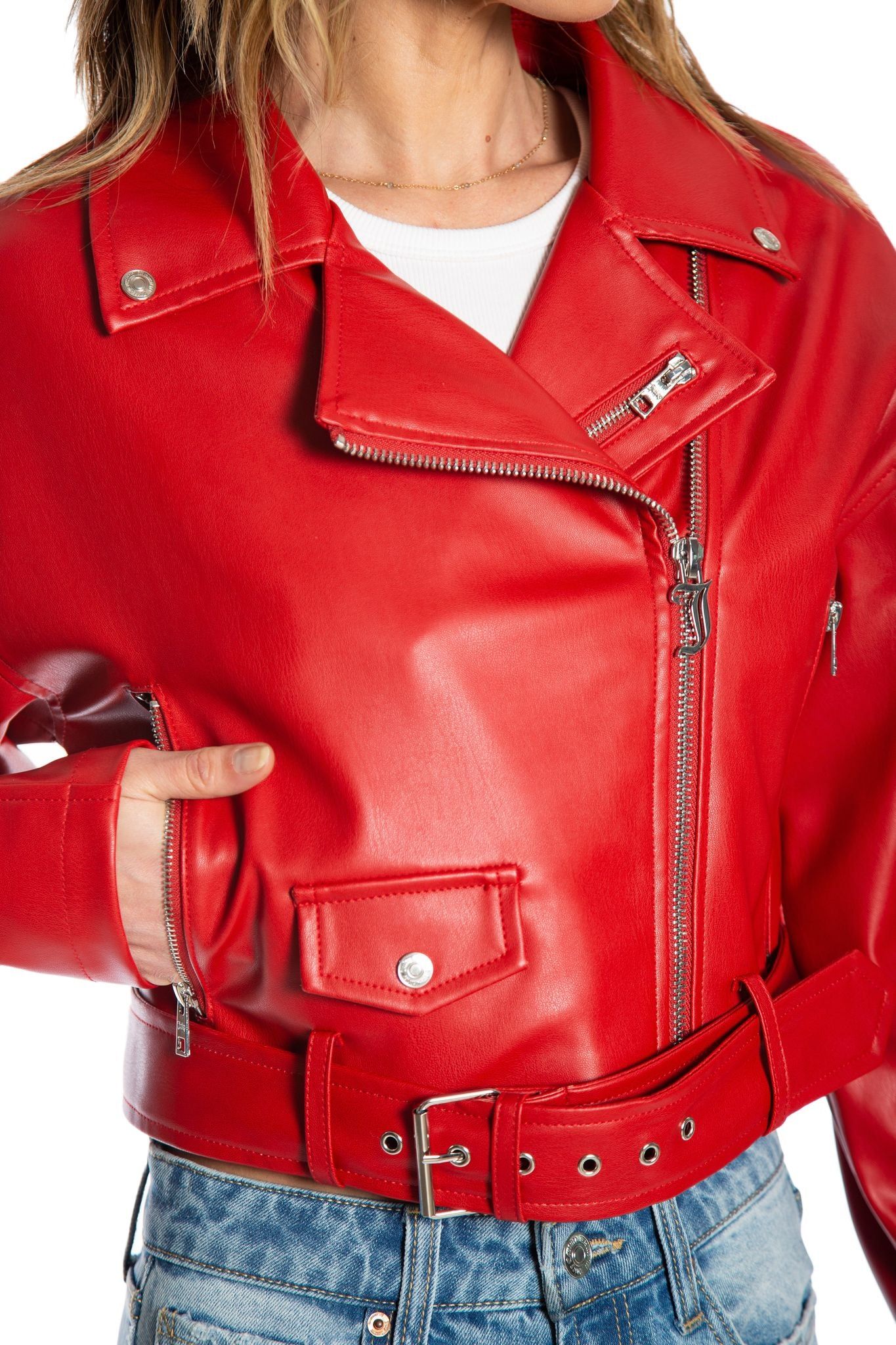 Faux Leather Motto Jacket sold by Juicy Couture product image thumbnail 2