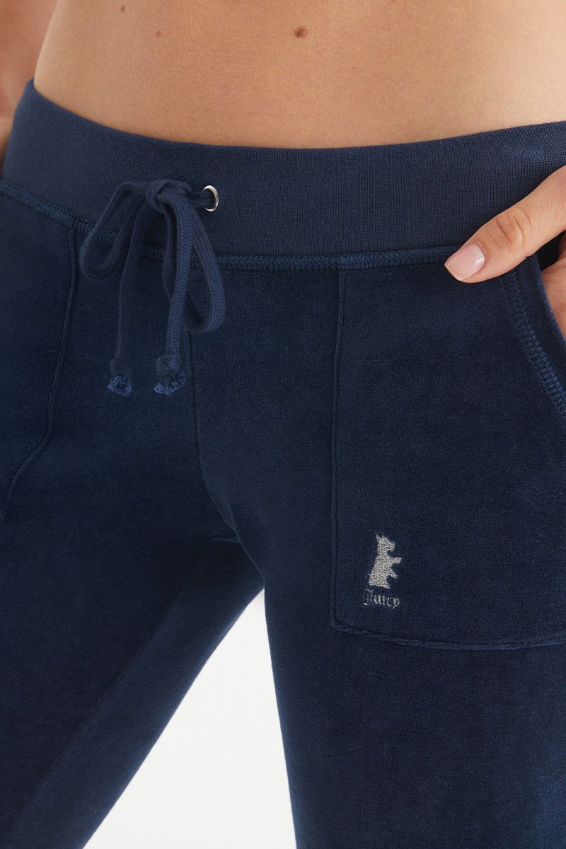 Hollywood Scottie Snap Pocket Cotton Velour Track Pants sold by Juicy Couture product image thumbnail 5
