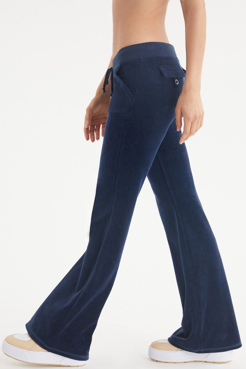 Hollywood Scottie Snap Pocket Cotton Velour Track Pants sold by Juicy Couture product image thumbnail 4