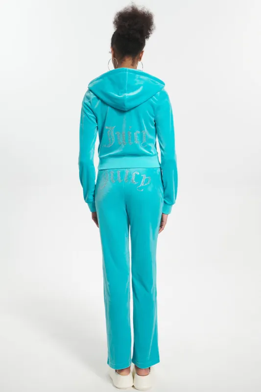 OG Big Bling Velour Track Pants sold by Juicy Couture